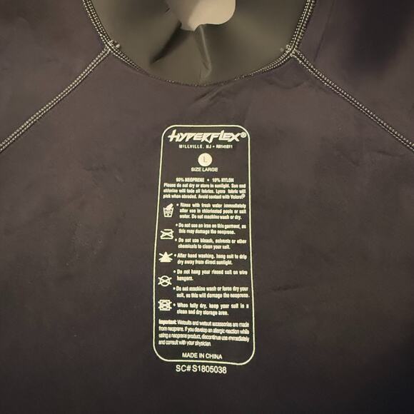 Hyperflex Neoprene Surf Wetsuit Top Size Large ~ Youth L or Women’s S/M Gray 1.5 - Picture 6 of 10